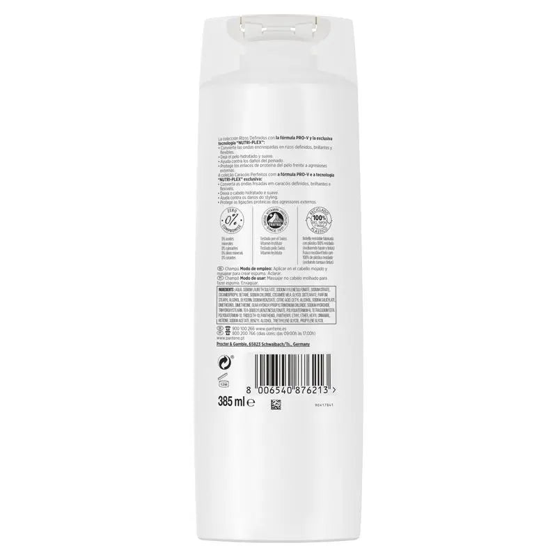 Pantene Nutri Plex -shampoo kiharaisille hiuksille  385 ml