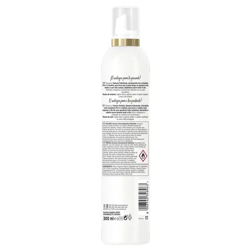 Pantene Pro-V Ravitseva vaahto – täydellinen volyymi 300 ml