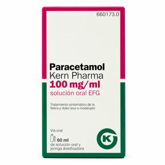 Parasetamoli Kern Pharma EFG suun kautta otettava liuos 60 ml
