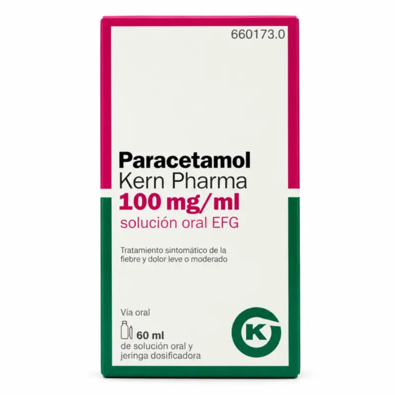 Parasetamoli Kern Pharma EFG suun kautta otettava liuos 60 ml