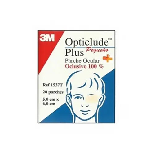 3M Opticlude Plus Eye Patch Small Size 6 x 5 cm 20 units