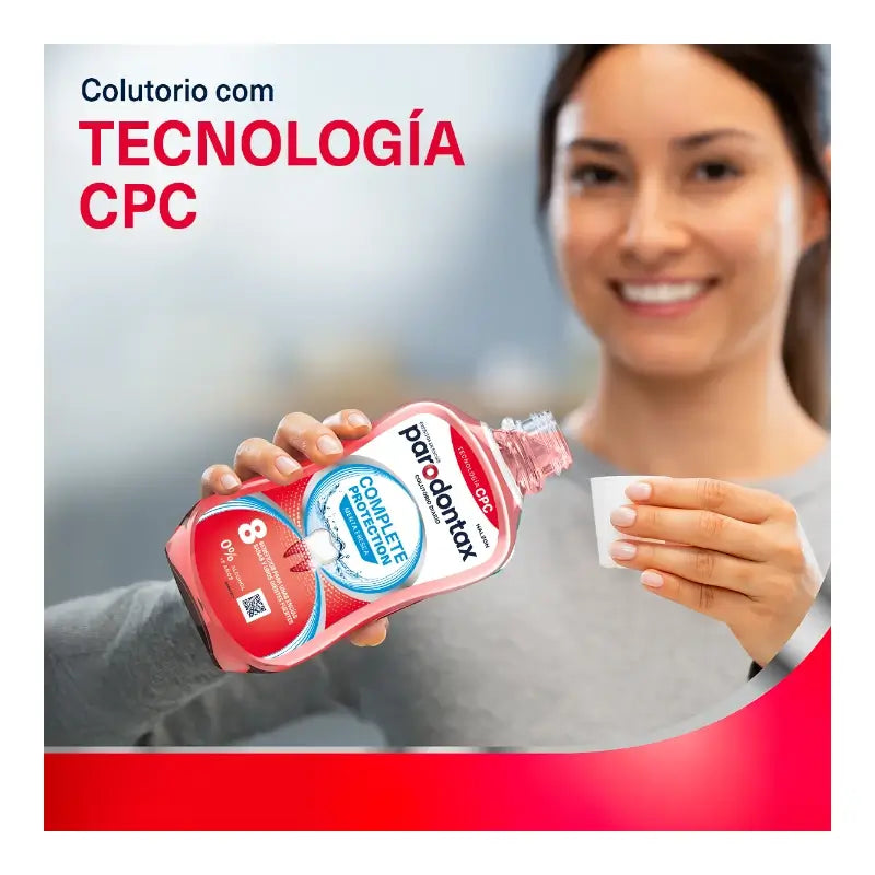 Parodontax Complete Protection -suuvesi, 500 ml