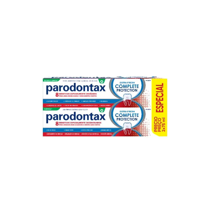 Parodontax Pack  Complete Protection -hammastahna, 2 x 75 ml