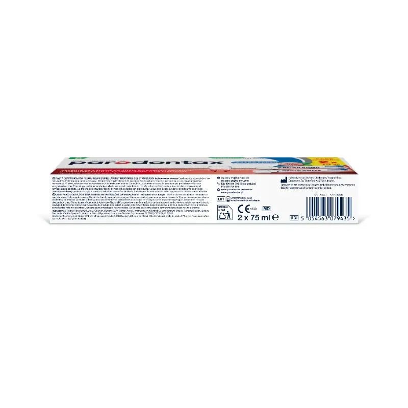 Parodontax Herbal Fresh -hammastahna, ikenien hoito, 2 x 75 ml