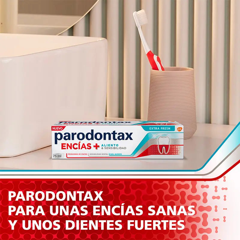 Parodontax-hammastahna herkille ikenille, Extra Fresh, 75 ml
