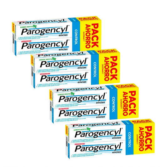 Parogencyl Duplo Control, pakkaus 4 x 2 x 125 ml