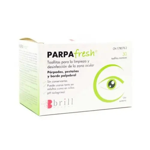 Parpafresh S Eyelid Cleansing 30 Wipes