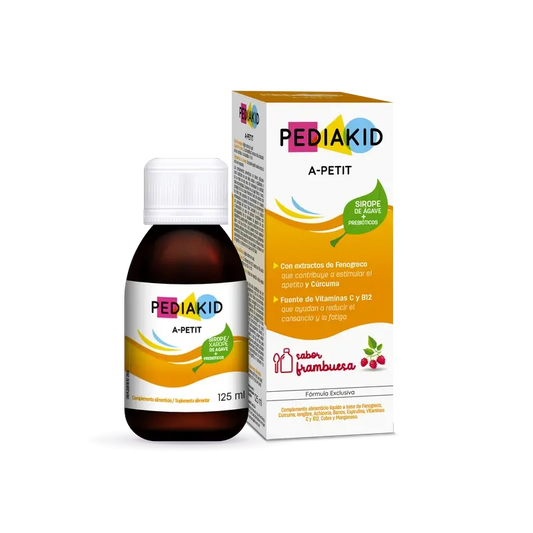 Pediakid Appetite-Tone Raspberry Syrup 125Ml