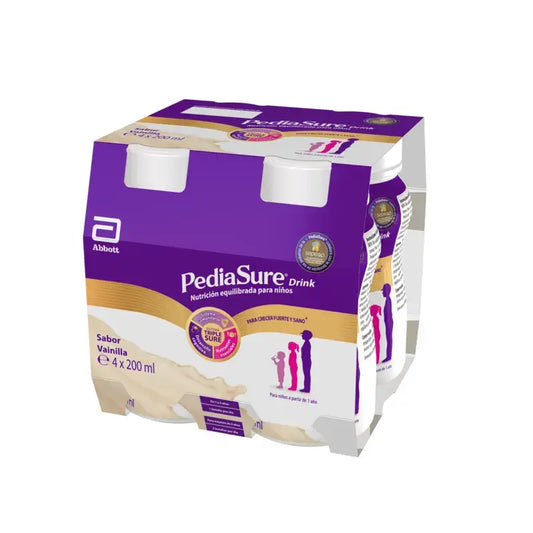 Pediasure Drink Vanilja Lapsille, 4 pulloa à 220 ml