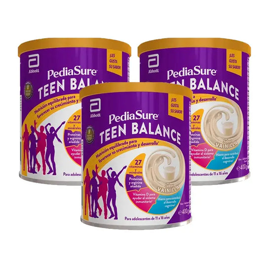 Pediasure Teen Balance Vanilja teini-ikäisille, 3 x 400 g