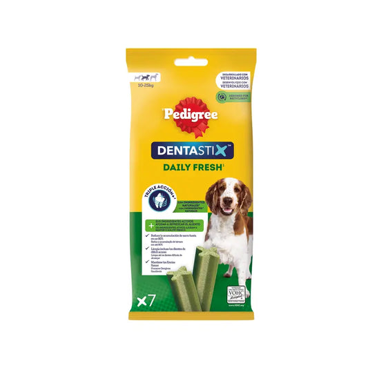 Pedigree Dentastix Fresh, keskikokoinen, 10 x 180 g, 7 pikkupalaa