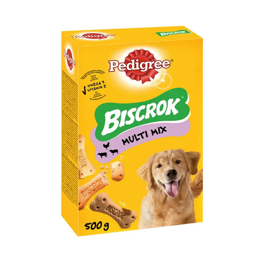 Pedigree Snacks Biscrok 12 x 500 grammaa