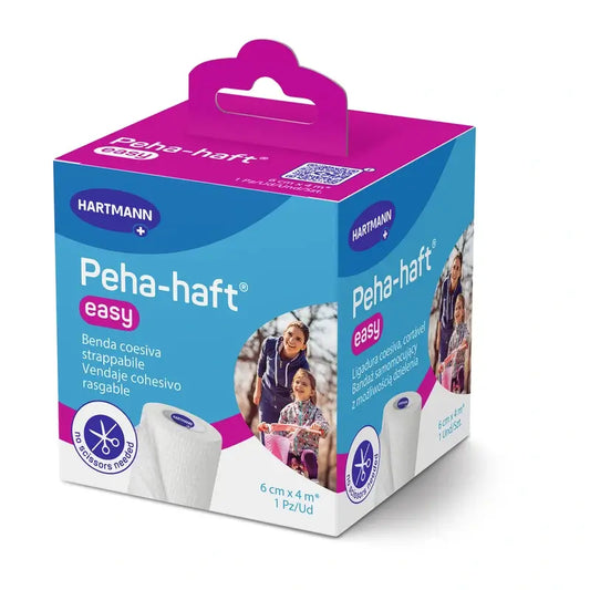 Peha-Haft Easy White -kiinnitysside 6×4, 1 kpl