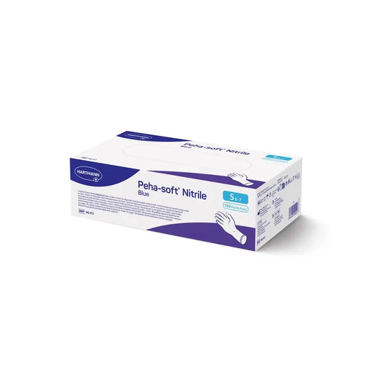 Peha-Soft Siniset nitriilikäsineet S, 150 kpl