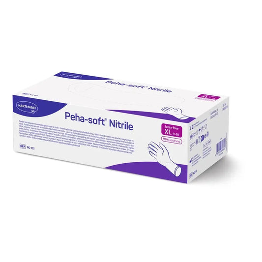 Peha-Soft siniset nitriilikäsineet, koko XL, 150 kpl