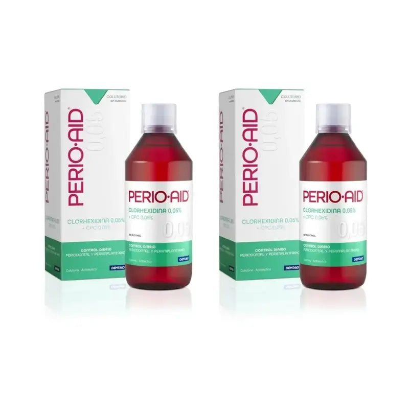 Perio Aid Maintenance Mouthwash Alcohol Free, 2X500 Ml