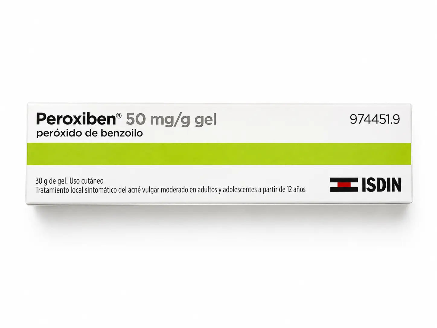 Isdin Peroxiben 50 mg/g paikalliskäyttöön tarkoitettu geeli 30 g