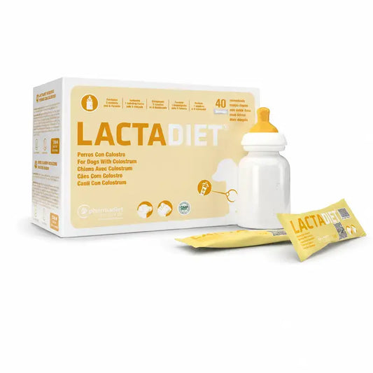 Pharmadiet Lactadiet Koirien ternimaito, 40 x 7,5 g (300 g)