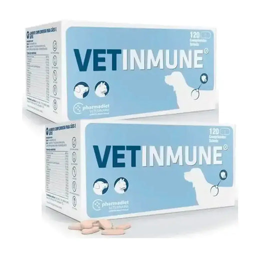 Pharmadiet Vetinmune, 2 x 120 tablettia sisältävä pakkaus