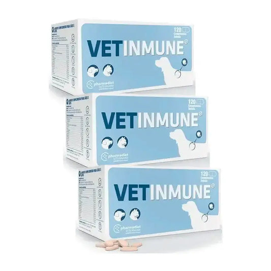 Pharmadiet Vetinmune, 3 x 120 tablettia sisältävä pakkaus