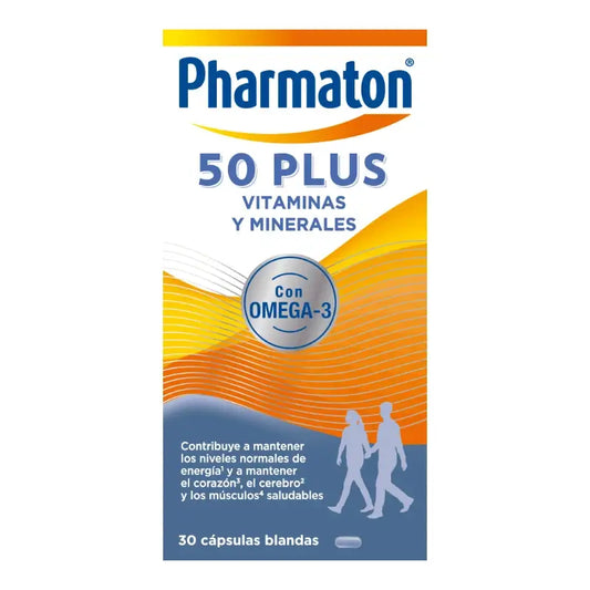 Pharmaton 50 Plus 30 kapselia