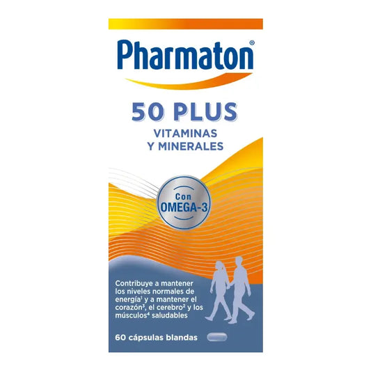 Pharmaton 50 Plus 60 kapselia