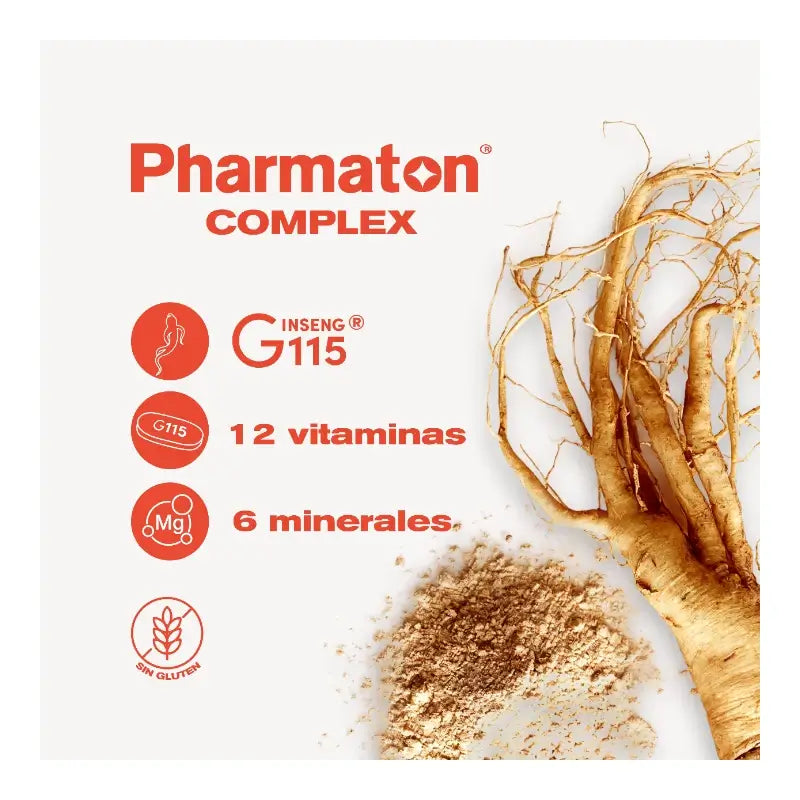 Pharmaton Complex 30 kompakti tablettia