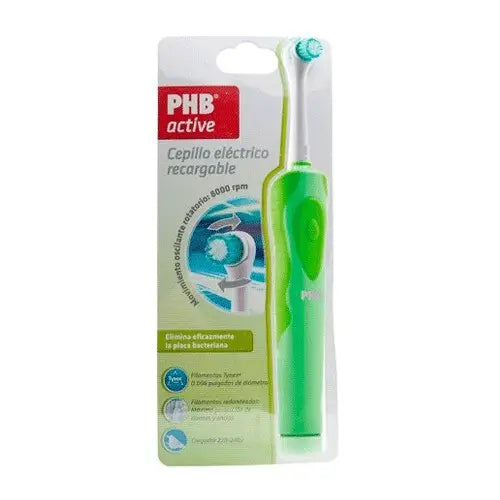PHB Active Rechargeable Electric Toothbrush Green