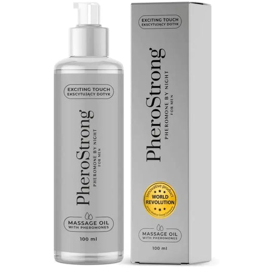 Pherostrong By Night -hierontaöljy miehille, 100 ml