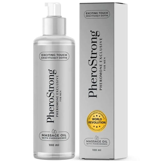 Pherostrong Exclusive -hierontaöljy miehille, 100 ml