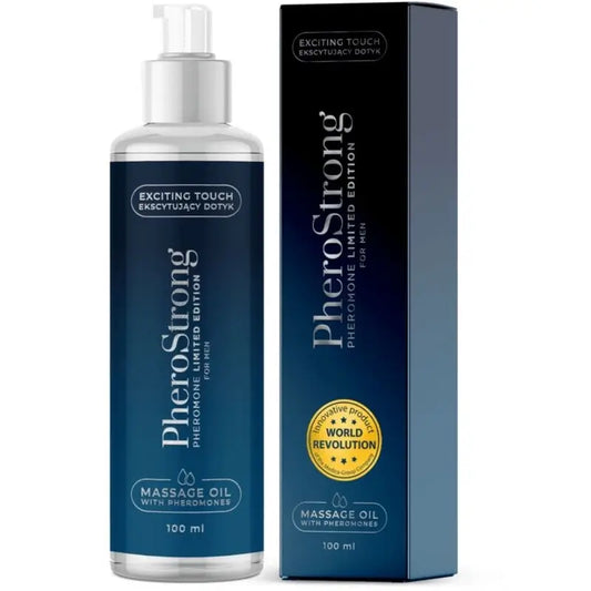 Pherostrong - Miesten hierontaöljy, rajoitettu erä, 100 ml