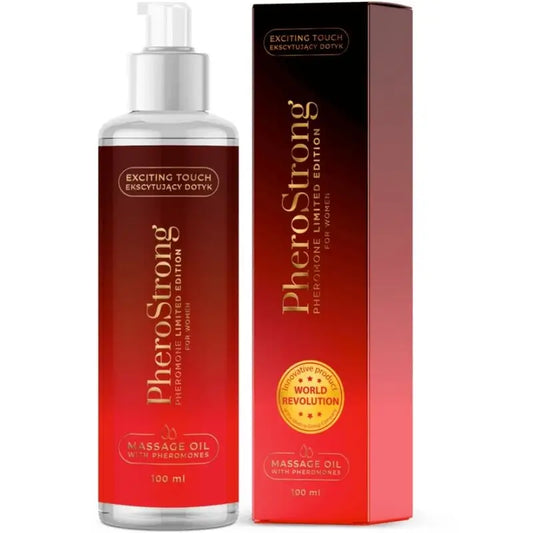 Pherostrong - hierontaöljy, rajoitettu erä naisille, 100 ml
