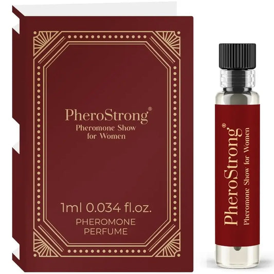 Pherostrong Show -hajuvesi feromoneilla naisille, 1 ml