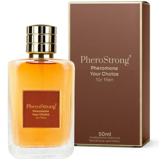 Pherostrong Your Choice -hajuvesi feromoneilla miehille, 50 ml