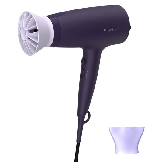 Philips 3000 -sarjan hiustenkuivaaja, musta 