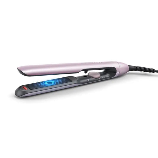 Philips 5000 -sarjan hiusten suoristin, vaaleanpunainen 