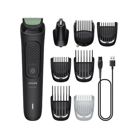 Philips All-In-One Trimmer 3000 -sarjan 8-in-1-monikäyttöinen hoitopaketti