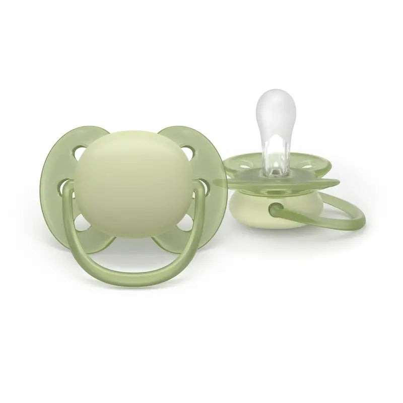 Philips Avent 2 erittäin pehmeää tuttia 0–6 kk pojalle