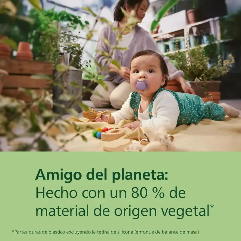 Philips Avent 2 erittäin pehmeää tuttia, 6–18 kk, tytöille