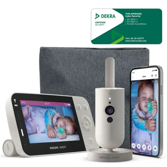 Philips Avent -videovauvamonitori, 2,7 tuuman näyttö, pimeänäkö, 1 kpl