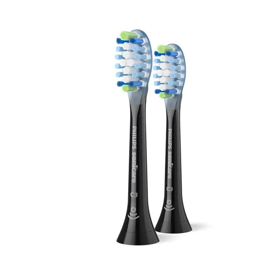 Philips Sonicare Diamondclean Mini -harjaspäät, musta, 2 kpl:n pakkaus