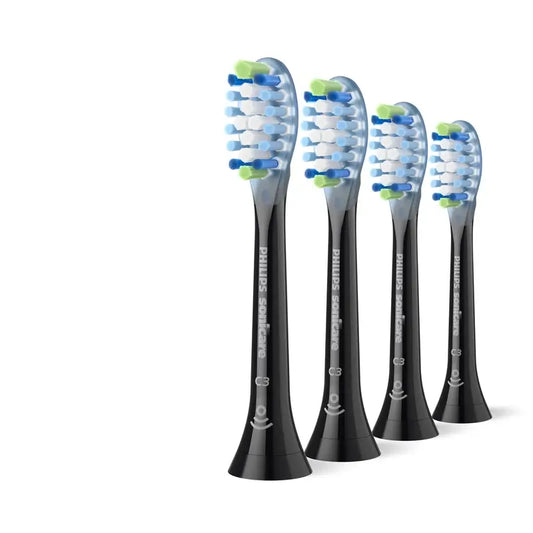 Philips Sonicare Diamondclean -harjaspäät, musta, 2 kpl:n pakkaus 