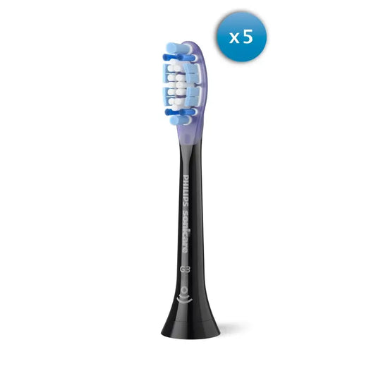 Philips Sonicare Diamondclean -harjaspäät, musta, 4 kpl:n pakkaus 