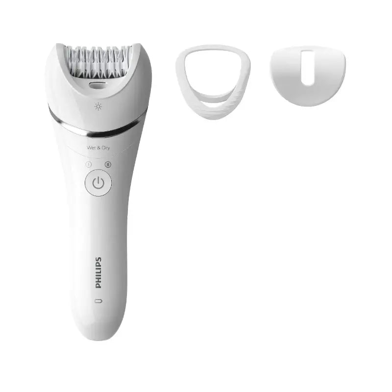 Philips Series 8000 -epilaattori, Wet & Dry, valkoinen