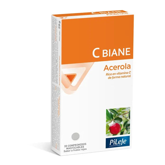 Pileje Cbiane Acerola 20 purutablettia