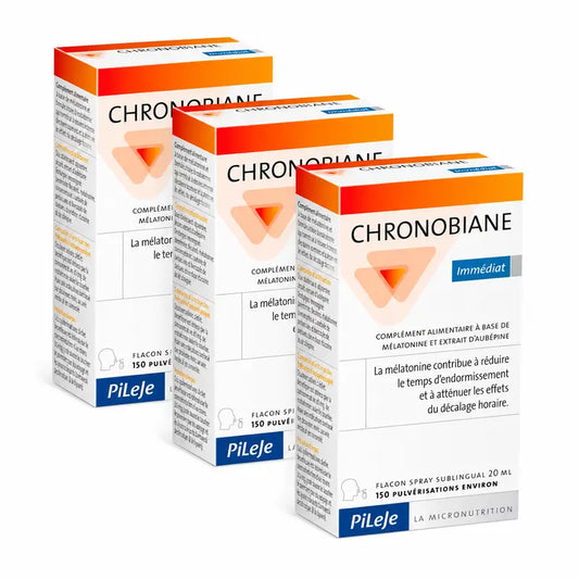 Pileje Chronobiane Instant -pakkaus, 3 x 20 ml