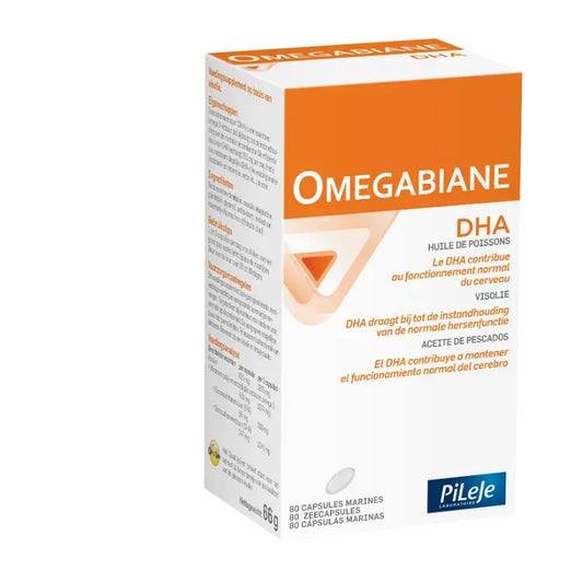 Pileje Omegabiane DHA 80 kapselia