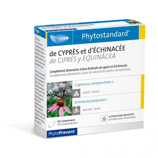Pileje Phytostandard Ciprés-Echinacea 30 tablettia