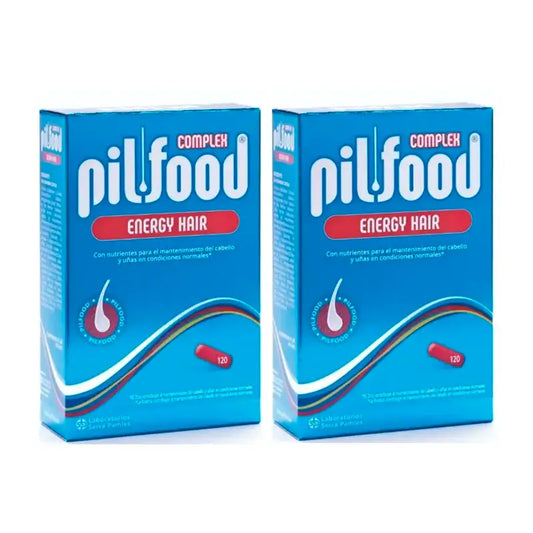 Pilfood Complex - ravintoaineet hiuksille ja kynsille, pakkaus 2 x 120 tablettia
