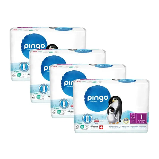 Pingo-ekovaipat, koko 1 (2–5 kg), 4 x 27 kpl